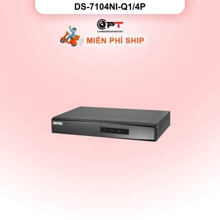 Đầu thu CAMERA IP NVR HIKVISION 4 Kênh 1 Ổ cứng DS-7104NI-Q1/4P ảnh 