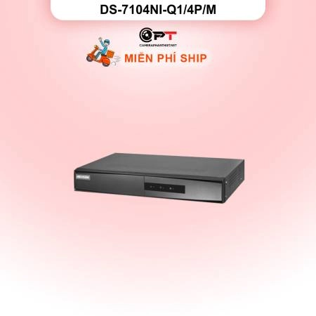 Đầu thu CAMERA IP NVR HIKVISION 4 Kênh 1 Ổ cứng DS-7104NI-Q1/4P/M ảnh 