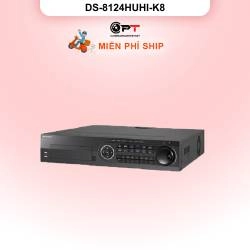 Đầu thu camera analog HD DVR HIKVISION 24 Kênh 8 Ổ cứng DS-8124HUHI-K8