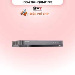 Đầu thu camera analog HD DVR HIKVISION 4 Kênh 1 Ổ cứng iDS-7204HQHI-K1/2S