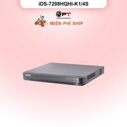 Đầu thu camera analog HD DVR HIKVISION 8 Kênh 1 Ổ cứng iDS-7208HQHI-K1/4S
