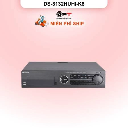 Đầu thu camera analog HD DVR HIKVISION 32 Kênh 8 Ổ cứng DS-8132HUHI-K8 ảnh 