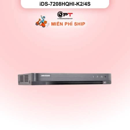 Đầu thu camera analog HD DVR HIKVISION 8 Kênh 2 Ổ cứng iDS-7208HQHI-K2/4S ảnh 