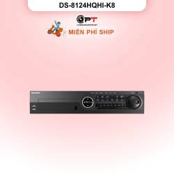 Đầu thu camera analog HD DVR HIKVISION 24 Kênh 8 Ổ cứng DS-8124HQHI-K8