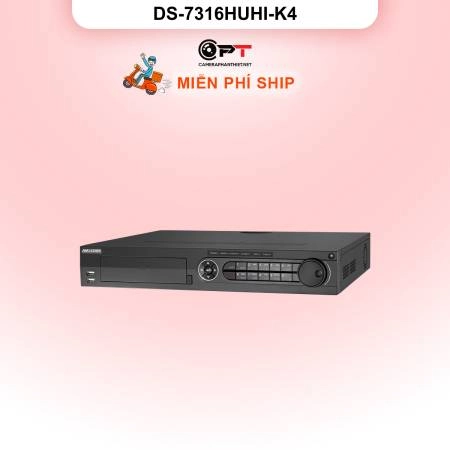 Đầu thu camera analog HD DVR HIKVISION 16 Kênh 4 Ổ cứng DS-7316HUHI-K4 ảnh 