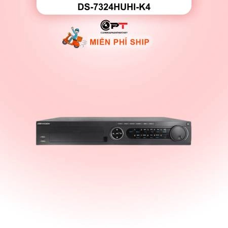 Đầu thu camera analog HD DVR HIKVISION 24 Kênh 4 Ổ cứng DS-7324HUHI-K4 ảnh 