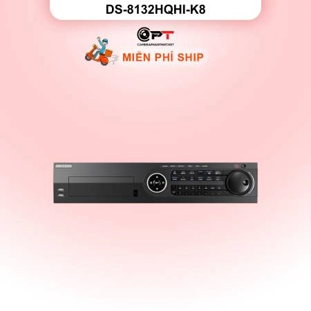 Đầu thu camera analog HD DVR HIKVISION 32 Kênh 8 Ổ cứng DS-8132HQHI-K8 ảnh 