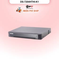 Đầu thu camera analog HD DVR HIKVISION 4 Kênh 1 Ổ cứng DS-7204HTHI-K1