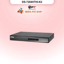 Đầu thu camera analog HD DVR HIKVISION 4 Kênh 2 Ổ cứng DS-7204HTHI-K2