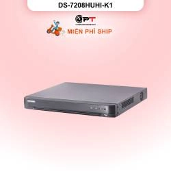 Đầu thu camera analog HD DVR HIKVISION 8 Kênh 1 Ổ cứng DS-7208HUHI-K1