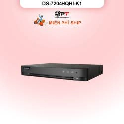 Đầu thu camera analog HD DVR HIKVISION 4 Kênh 1 Ổ cứng DS-7204HQHI-K1