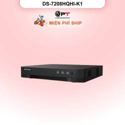 Đầu thu camera analog HD DVR HIKVISION 8 Kênh 1 Ổ cứng DS-7208HQHI-K1