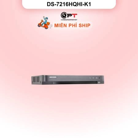 Đầu thu camera analog HD DVR HIKVISION 16 Kênh 1 Ổ cứng DS-7216HQHI-K1 ảnh 