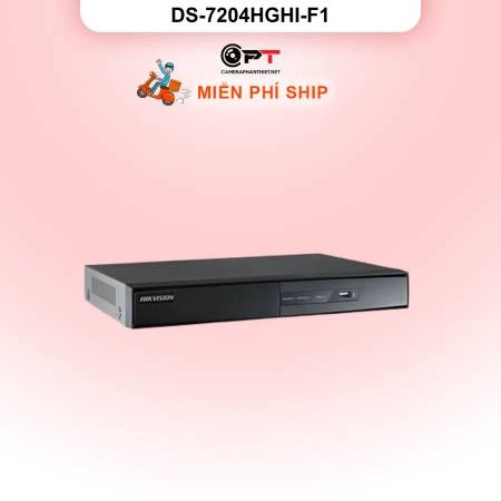 Đầu thu camera analog HD DVR HIKVISION 4 Kênh 1 Ổ cứng DS-7204HGHI-F1 ảnh 
